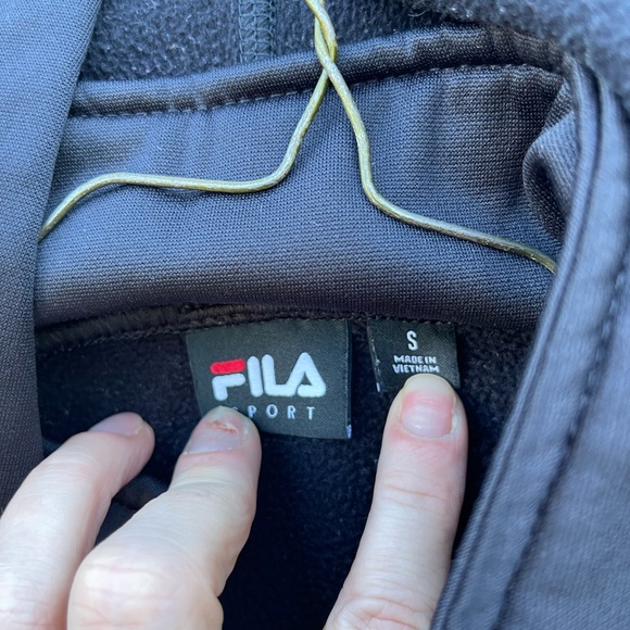 Fila heatgear hooded quilted athletic jacket - Picture 9 of 11